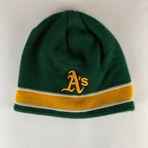 Oakland Athletics MLB Green Gold 47 Brand Beanie Cap